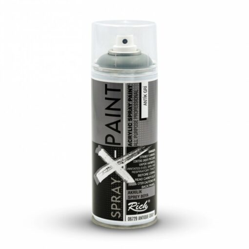 SPRAY X PAİNT OPAK SPREY BOYA 400 ML ANTİK GRİ