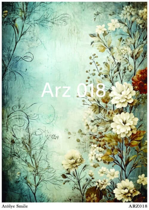 ATÖLYE SMİLE ÖZEL SERİ PİRİNÇ DEKOPAJ ARZ-018
