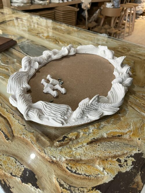 Alternative view of POLYESTER BALIKLI SUNUMLUK (AYAKLARI DEMONTEDİR)