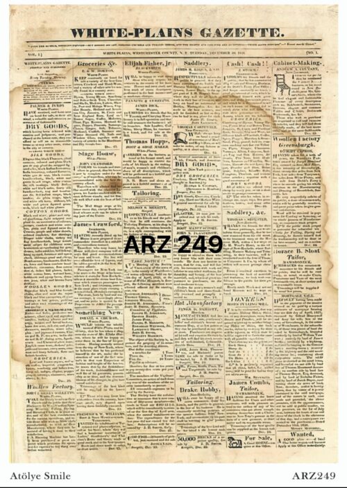 ATÖLYE SMİLE ÖZEL PİRİNÇ DEKOPAJ ARZ-249