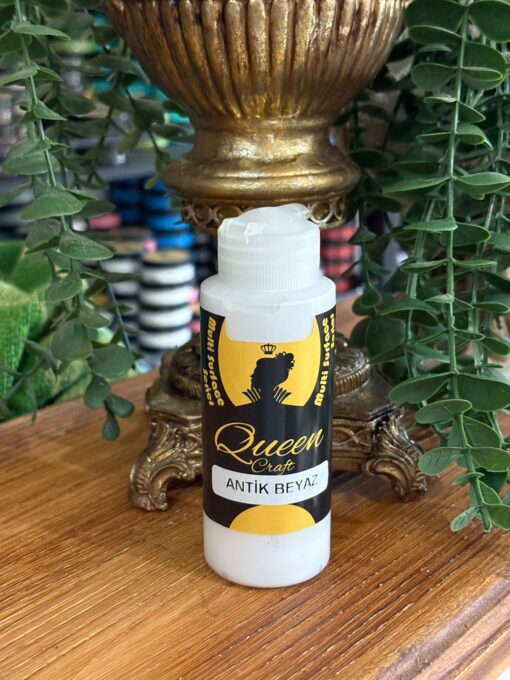 QUEEN CRAFT MULTİ 120 ML-ANTİK  BEYAZ