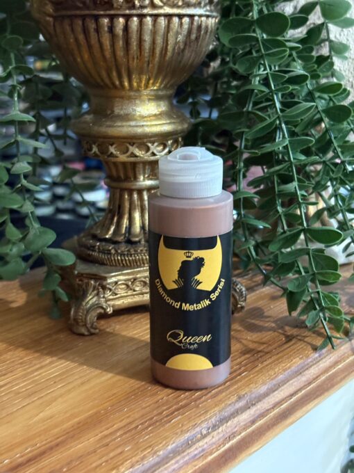 QUEEN CRAFT DİAMOND METALİK SERİ 120 ML-BAKIR