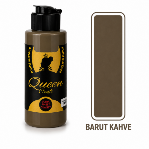 QUEEN CRAFT MULTİ 120 ML-BARUT KAHVE