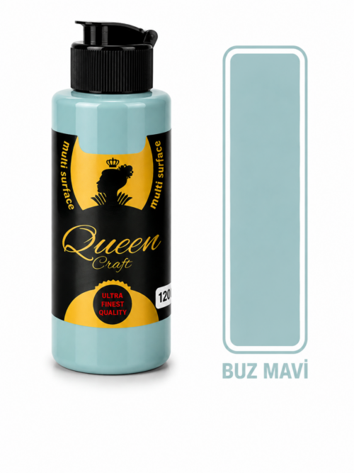 QUEEN CRAFT MULTİ 120 ML-BUZ MAVİ