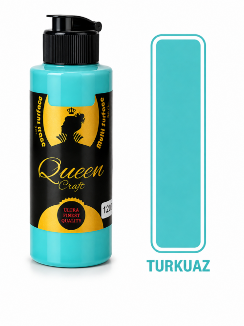 QUEEN CRAFT MULTİ 120 ML-TURKUAZ
