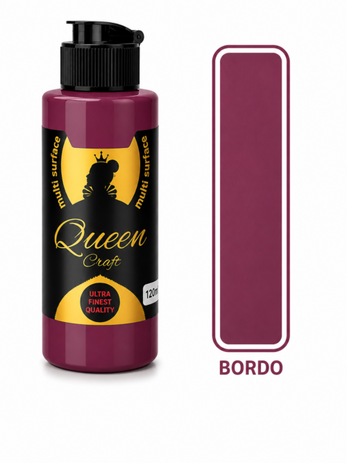 QUEEN CRAFT MULTİ 120 ML-BORDO
