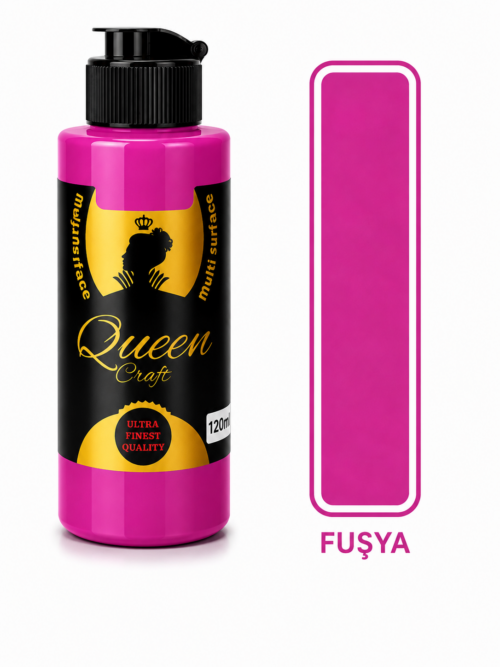 QUEEN CRAFT MULTİ 120 ML-FUŞYA