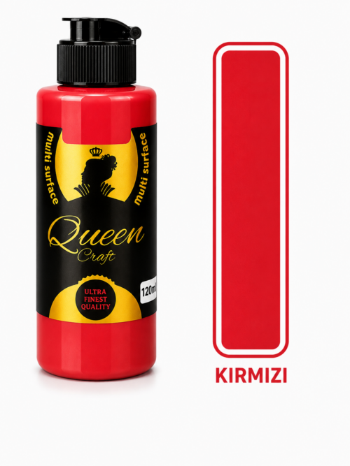 QUEEN CRAFT MULTİ 120 ML-KIRMIZI