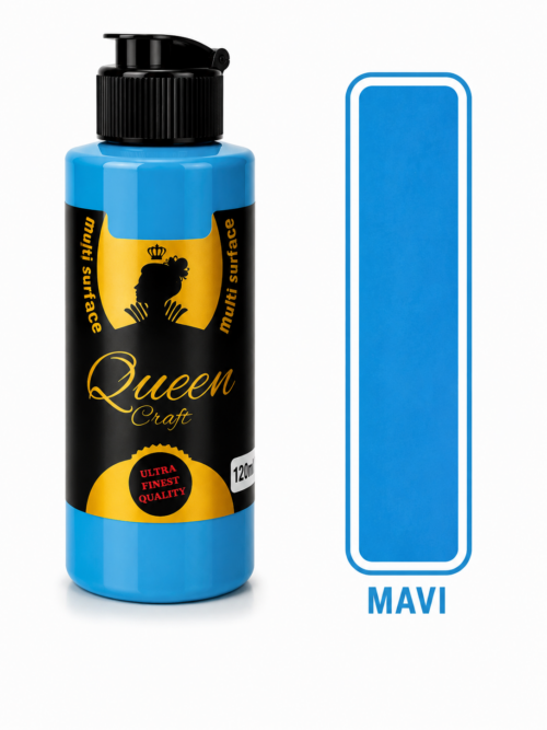 QUEEN CRAFT MULTİ 120 ML-MAVİ