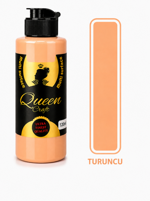 QUEEN CRAFT MULTİ 120 ML-TURUNCU