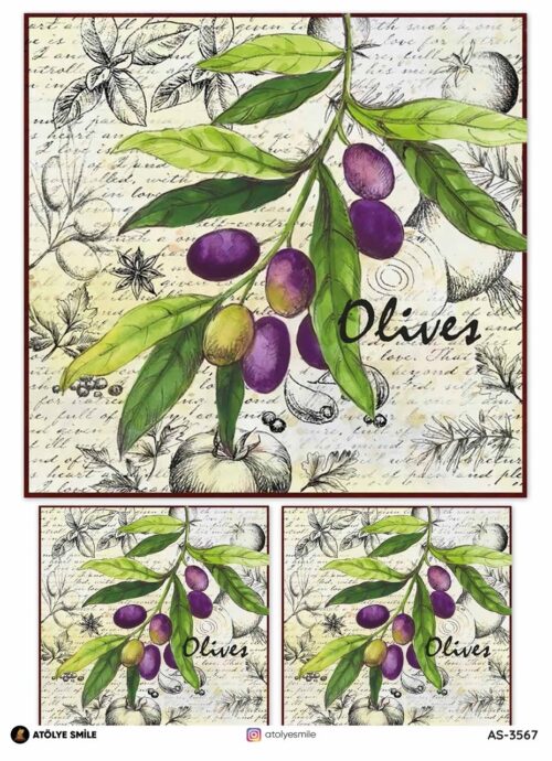 Atölye Smile Pirinç Dekolaj AS-3567