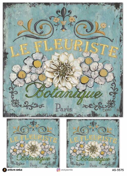 Atölye Smile Pirinç Dekopaj AS-3575