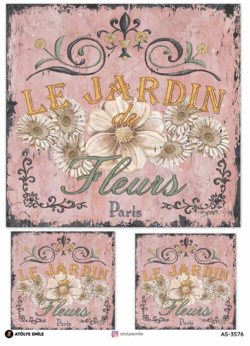 Atölye Smile Pirinç Dekopaj AS-3576