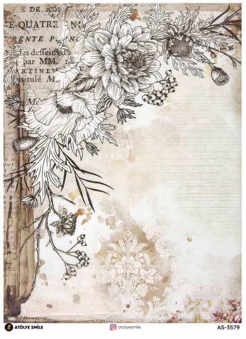 Atölye Smile Pirinç Dekopaj AS-3579