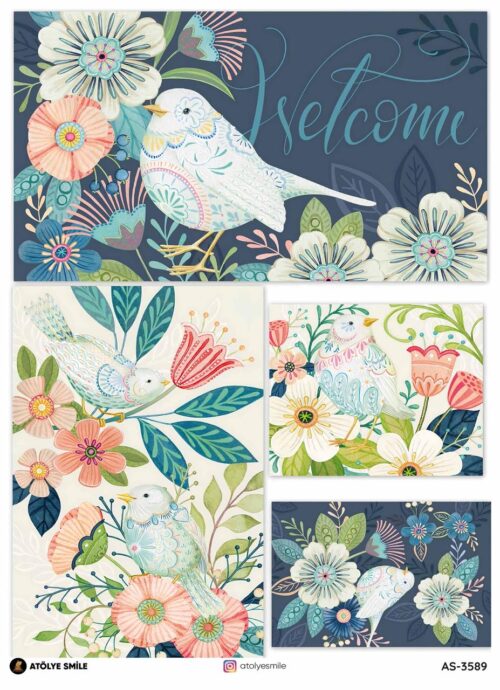 Atölye Smile Pirinç Dekopaj AS-3589