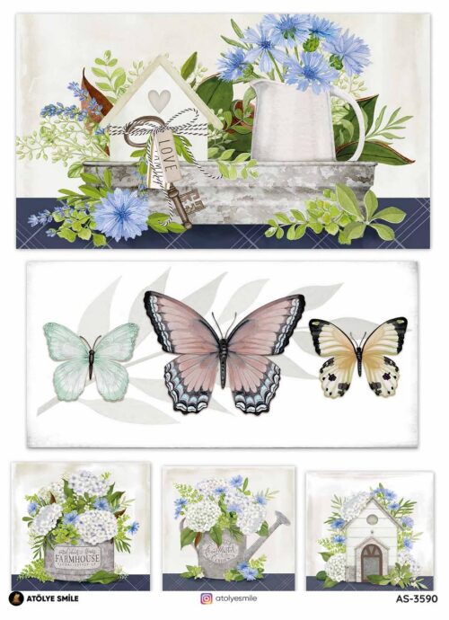 Atölye Smile Pirinç Dekopaj AS-3590