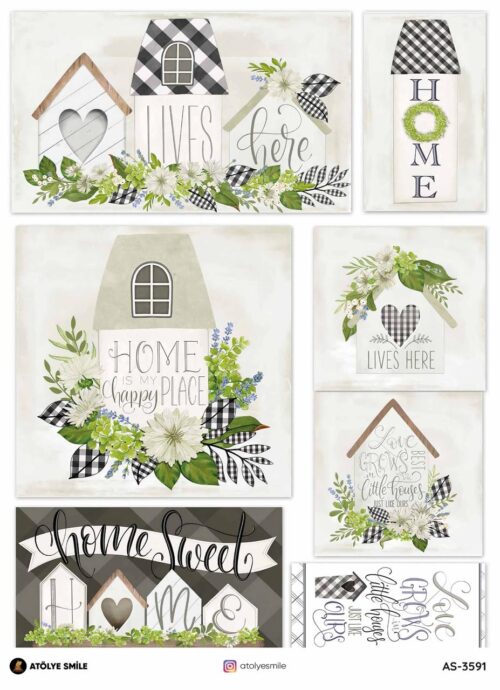 Atölye Smile Pirinç Dekopaj AS-3591