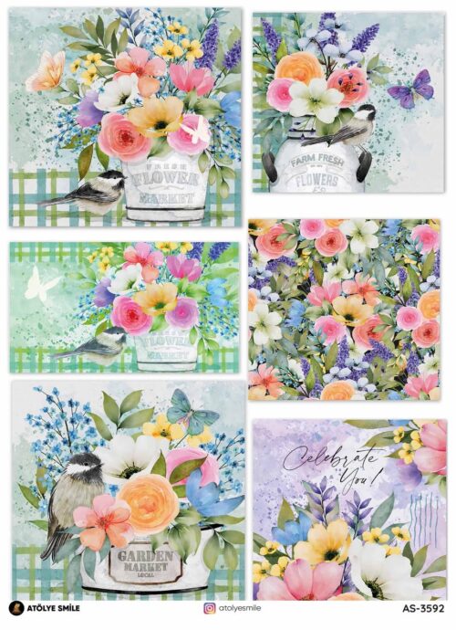 Atölye Smile Pirinç Dekopaj AS-3592