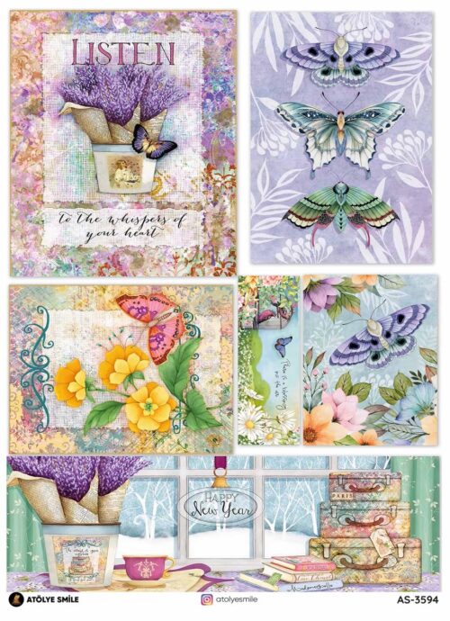 Atölye Smile Pirinç Dekopaj AS-3594