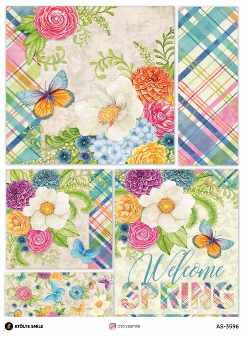 Atölye Smile Pirinç Dekopaj AS-3596