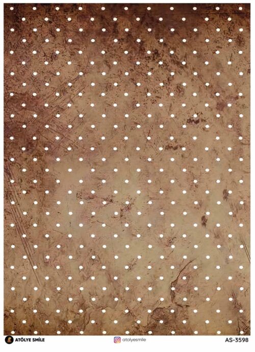 Atölye Smile Pirinç Dekopaj AS-3598