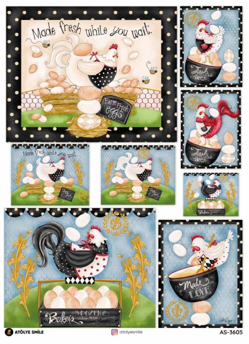 Atölye Smile Pirinç Dekopaj AS-3605