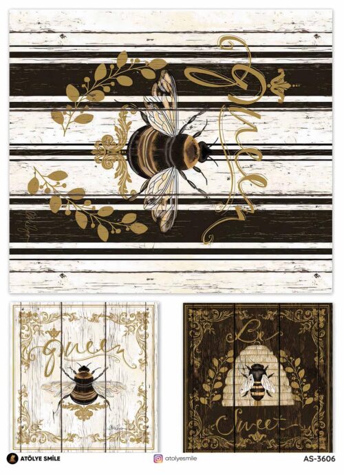 Atölye Smile Pirinç Dekopaj AS-3606