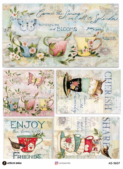 Atölye Smile Pirinç Dekopaj AS-3607