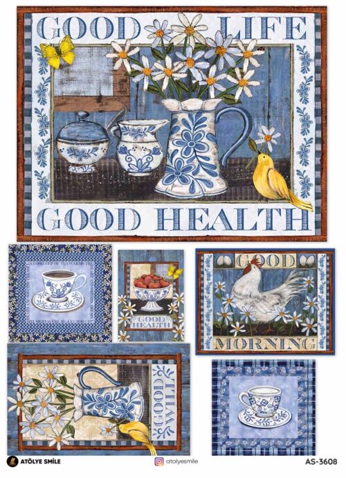 Atölye Smile Pirinç Dekopaj AS-3608