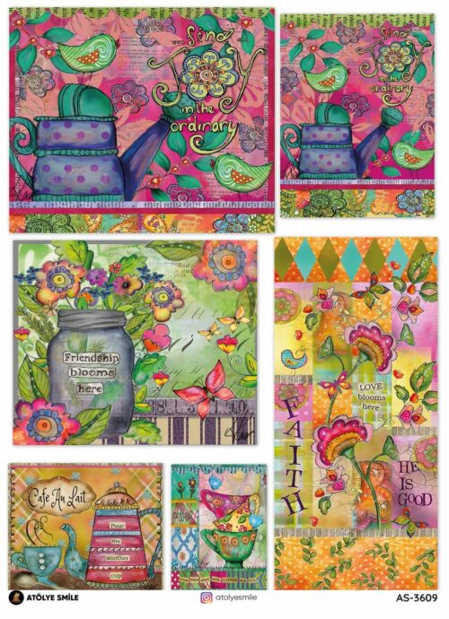 Atölye Smile Pirinç Dekopaj AS-3609