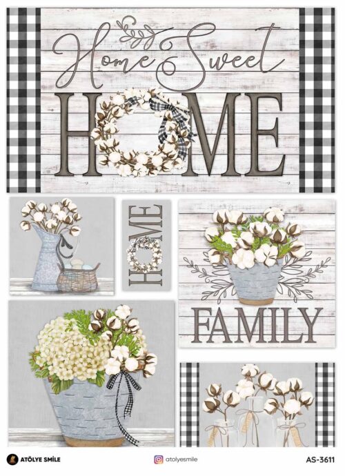 Atölye Smile Pirinç Dekopaj AS-3611