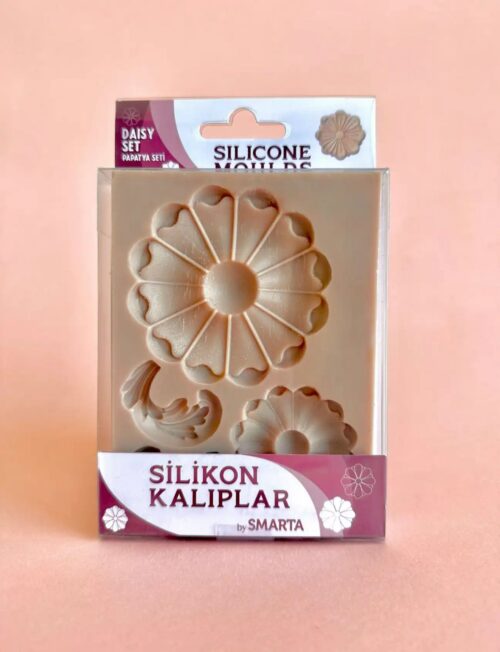 SİLİKON KALIP PAPATYA SET