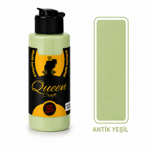QUEEN CRAFT MULTİSURFACE 120 ML-ANTİK YEŞİL