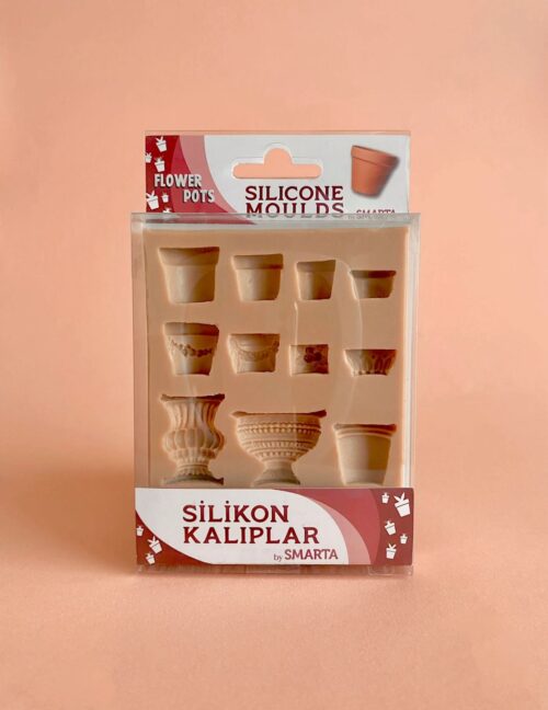 SİLİKON KALIP SAKSI SET