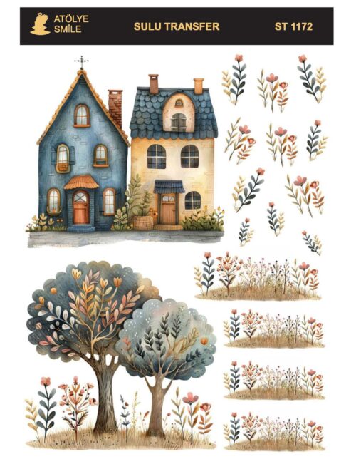 ATÖLYE SMİLE SULU TRANSFER ST-1172