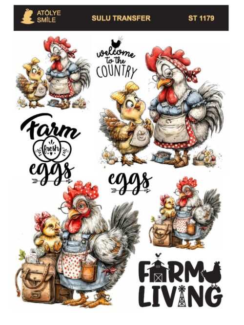 ATÖLYE SMİLE SULU TRANSFER ST-1179