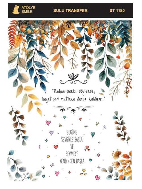 ATÖLYE SMİLE SULU TRANSFER ST-1180