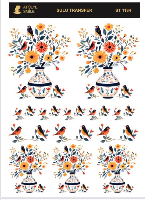 ATÖLYE SMİLE SULU TRANSFER ST-1184