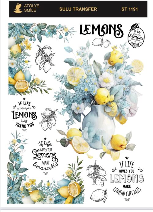 ATÖLYE SMİLE SULU TRANSFER ST-1191