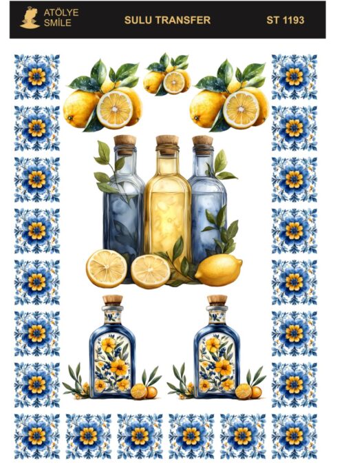 ATÖLYE SMİLE SULU TRANSFER ST-1193
