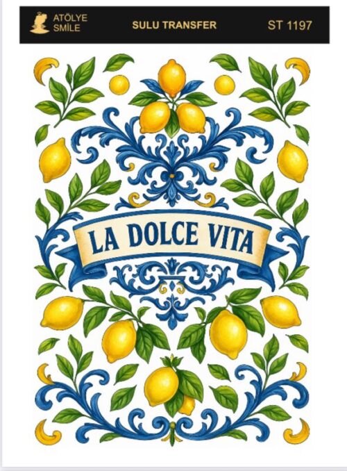 ATÖLYE SMİLE SULU TRANSFER ST-1197