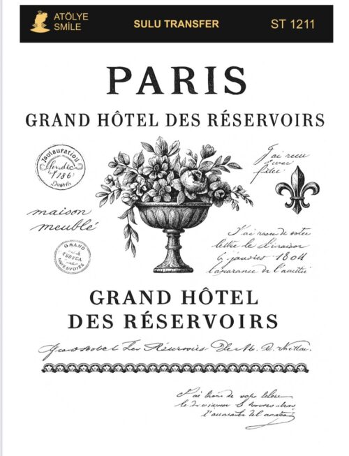 ATÖLYE SMİLE SULU TRANSFER ST-1211