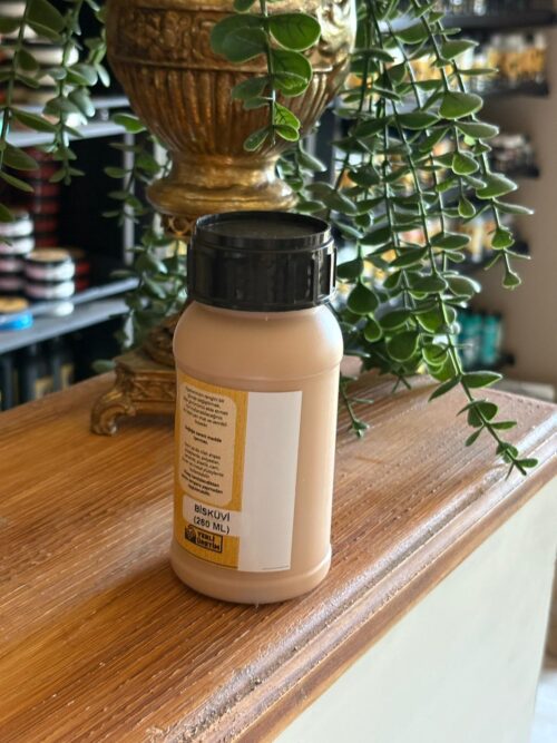 Alternative view of QUEEN CRAFT KENDİNDEN VERNİKLİ BOYA 260 ML-BİSKÜVİ