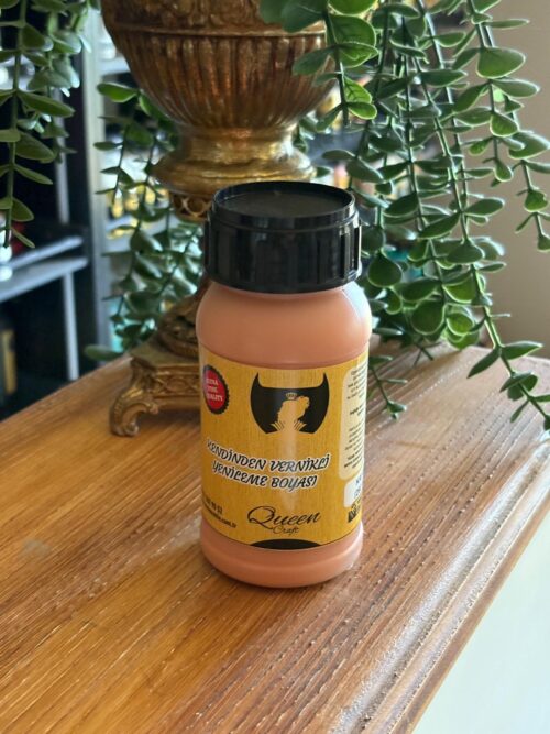 QUEEN CRAFT KENDİNDEN VERNİKLİ BOYA 260 ML-KAVUN