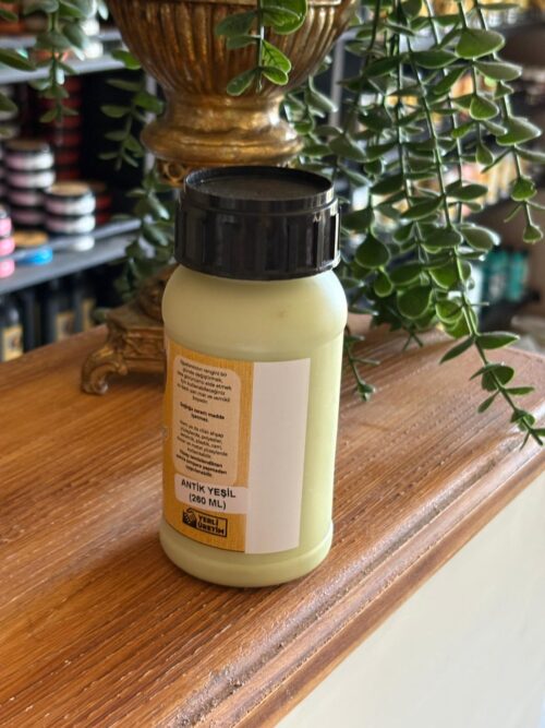 Alternative view of QUEEN CRAFT KENDİNDEN VERNİKLİ BOYA 260 ML-ANTİK YEŞİL