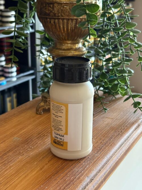 Alternative view of QUEEN CRAFT KENDİNDEN VERNİKLİ BOYA 260 ML-TOPRAK