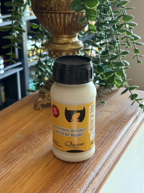QUEEN CRAFT KENDİNDEN VERNİKLİ BOYA 260 ML-TOPRAK