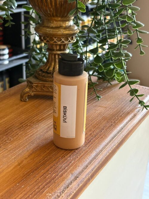 Alternative view of QUEEN CRAFT KENDİNDEN VERNİKLİ BOYA 120 ML-BİSKÜVİ