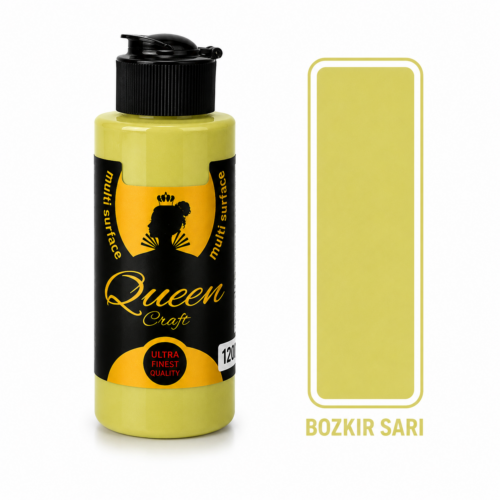 QUEEN CRAFT MULTİSURFACE 120 ML-BOZKIR SARISI