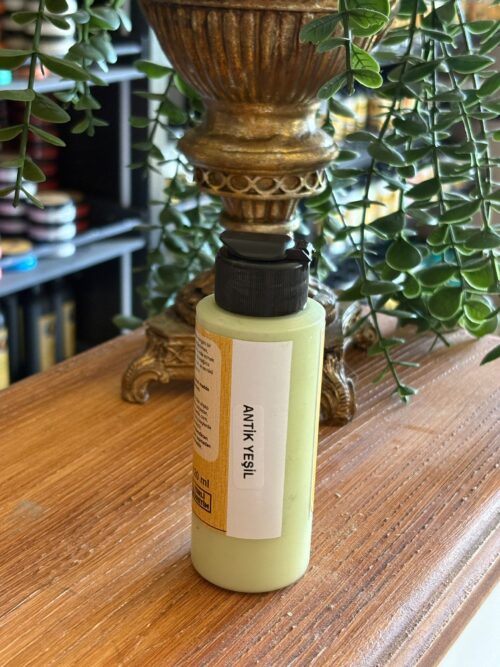 Alternative view of QUEEN CRAFT KENDİNDEN VERNİKLİ BOYA 120 ML-ANTİK YEŞİL